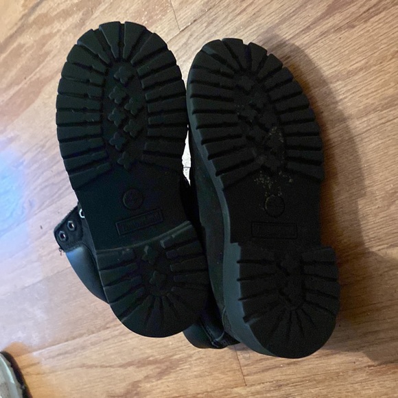 Timberland black suede construction boots - Picture 4 of 6